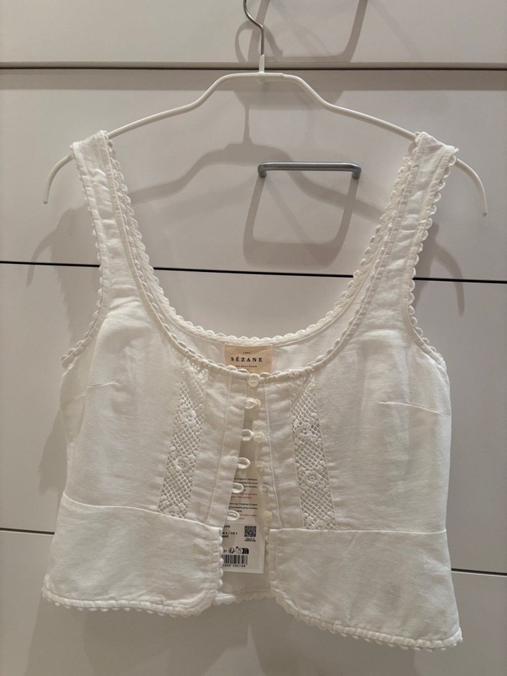 Sezane Lupe top size 2 NWT